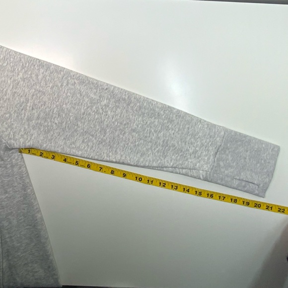 NWT | Fabletics | Zaylee Funnel Neck Tunic | Light Grey | Large - Picture 13 of 15